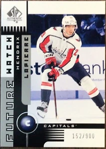 2021-22 SP Authentic Hendrix Lapierre 01-02 Retro Future Watch Rookie /900 - Picture 1 of 3