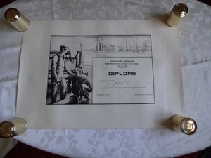 Affiche Diplôme Association Normande pour prévenir les accidents du travail - Imagen 1 de 2