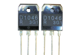 2SD1046 Original "SANYO" TO-3P Transistor 2 Stück - Bild 1 von 1