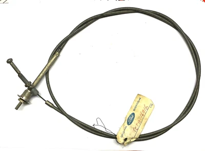 FORD CONSUL 1951-52 CABLE BONNET LOCK CONTROL #E0TA-16916-A NOS! - Изображение 1 из 4