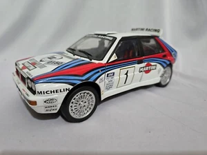 Lancia Delta HF Integrale EVO2 Rally Martini #1 RICKO 1:18 - USATO No Box - Foto 1 di 6