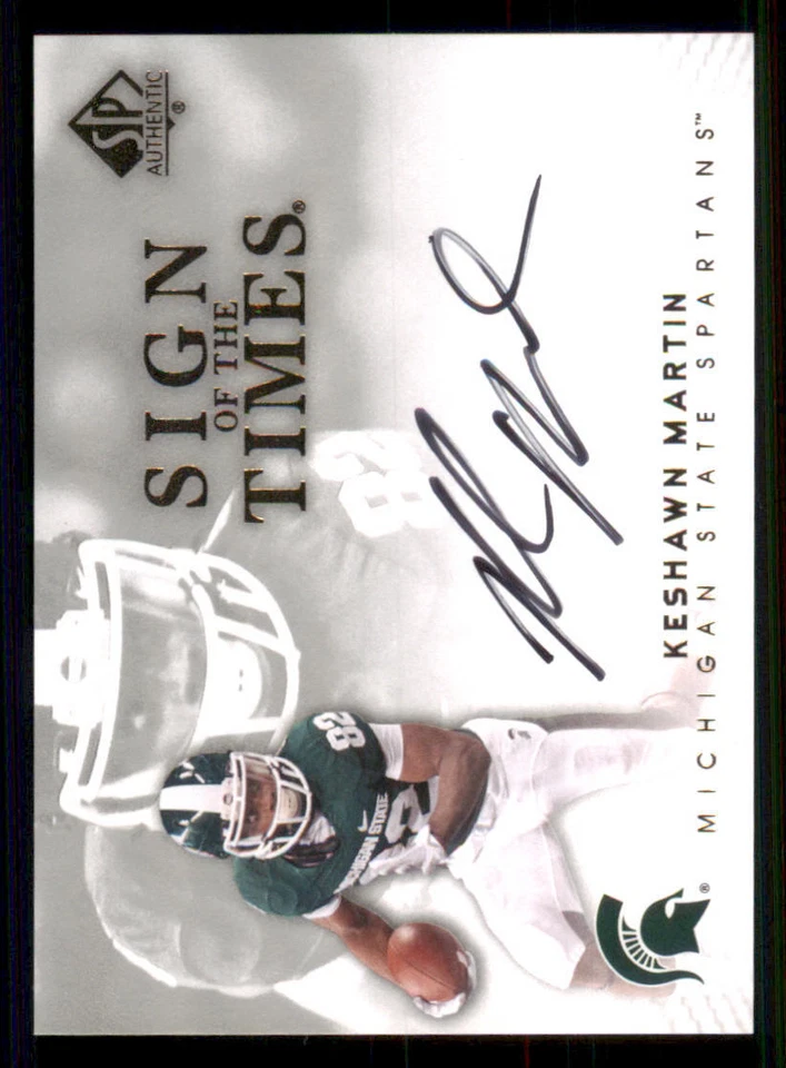 2012 SP Authentic Sign of the Times #STKE Keshawn Martin - Image 1 of 2