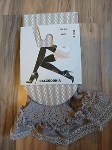 Halterlose Strümpfe von Calzedonia, Netzoptik, Neupreis 9,95€ - Bild 1 von 2