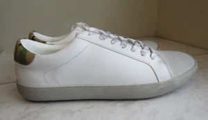 NWT INC International Concept White/Camo Lace Up Sneaker Shoes Men's 11.5 M - Picture 1 of 6