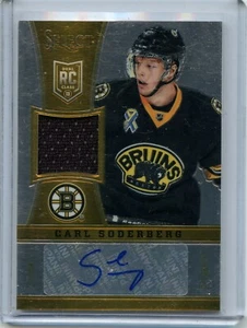 2013-14 Select Rookies Jersey Autographs #242 Carl Soderberg 170/199 - Picture 1 of 2