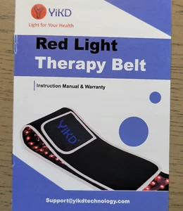 Red Light Therapy Belt with 10000mAh Power Bank, Near Infrared Light Therapy - Picture 1 of 4