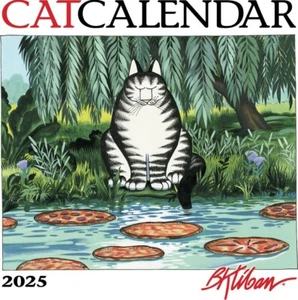 2025 B. Kliban: CatCalendar Wall Calendar - Brand New Cats - Picture 1 of 4