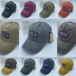 New Washed Patagonia Baseball Cap Casual Sunscreen High Quality Fishing Cap