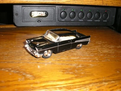 RARE 1/40 Very Nice 5" Long 1957 Chevy Bel Air Coupe Black Free SHIPPING - Image 1 of 4