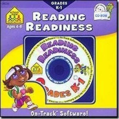 School Zone Reading Readiness, Ages 4-6, Grades K-1 - CD-ROM - Disk Only - Image 1 of 2