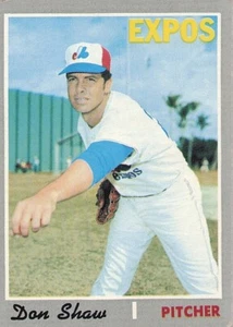 1970 Topps - Don Shaw #476 EX-NM - Bild 1 von 2