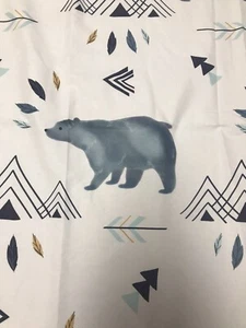 Sweet Jojo Window Panel Curtain Set Covering for Bear Mountain - Picture 1 of 5