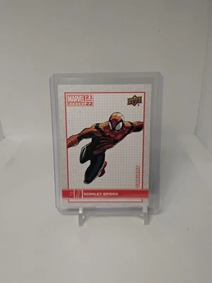 2021 Upper Deck Marvel Annual SCARLET SPIDER #73 Canvas Variant - Image 1 of 2