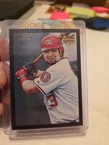 2007 Bowman Heritage Black 231 Jesus Flores Nationals Rookie Card /52 - Bild 1 von 7