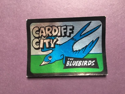 a & bc gum football team emblems 1968 Cardiff City The Bluebirds - Image 1 of 2