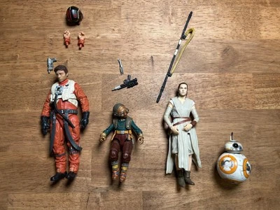 Lote Star Wars Serie Negra - Juego de 3 figuras El Despertar de la Fuerza Foto 1 de 4