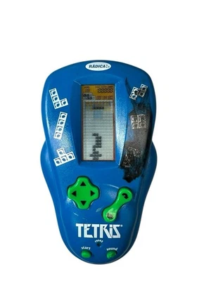 Juego portátil electrónico vintage Radica Games Tetris años 2000 ¡probado y funciona! Foto 1 de 4