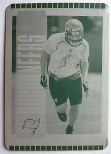 1/1 Larry Brackins 2005 Bowman Printing Press Plate #196 Tampa Bay Buccaneers - Picture 1 of 2