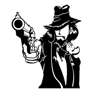 ST-J001 - Aufkleber Sticker Jigen - Bild 1 von 5