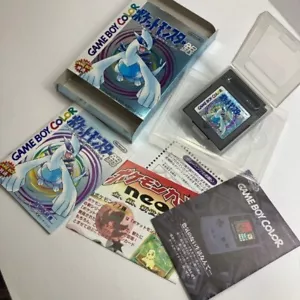 Nintendo Game Boy Color Pokemon Silver  Lugia NTSC-J Initial Lot. 20 From Japan - Picture 1 of 18