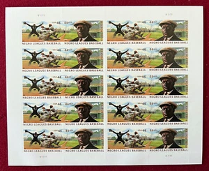 Estampillas de Estados Unidos Scott 4465-66 ligas negras panel de béisbol de 20 MNH - Imagen 1 de 1