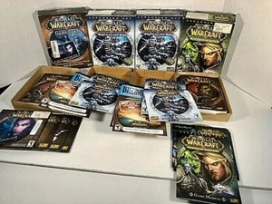 JEU CD-ROM WORLD OF WARCRAFT-The Burning Crusade-Lich King - Photo 1/4