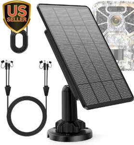 Trail Camera Solar Panel, 5000Mah Rechargeable Battery, 12V/1A & 6V/1.5A Outp... - Picture 1 of 1