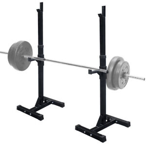 Squat Rack Stand Workout GYM Power Rack Weight Lifting Home Fitness Equipment