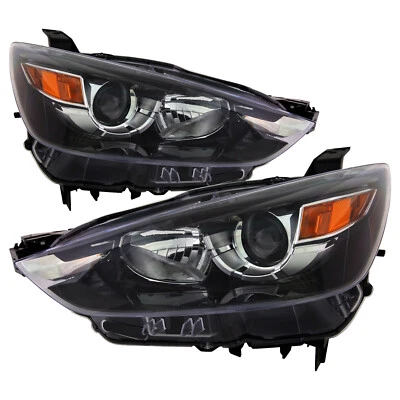 Headlight Pair Fits Mazda CX-3 16-22 CAPA Certified Fits Passenger And Driver - Imagem 1 de 4