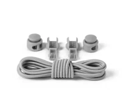 Elastische Schnürsenkel Schuhbänder mit Schnellverschluss rund ohne Binden  👟 - Bild 1 von 4