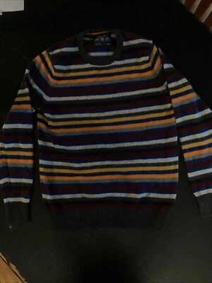 Suéter listrado multicolorido médio masculino American Eagle! - Imagem 1 de 4