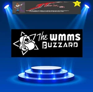 Old school Cleveland WMMS buzzard Logo Stencil Template Airbrush Paint  # 1 - Picture 1 of 1