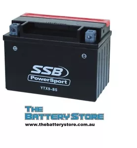 HONDA CBR1100XX YTZ12S YTZ14S 150CCA AGM BATTERY SSB 12V YTX9-BS YT12A-BS - Picture 1 of 7