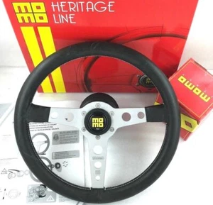 Kit volante e boss originale Momo Prototipo Heritage, Porsche 911 1974-89 - Foto 1 di 11