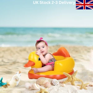 Asiento de bebé inflable para bebé, sofá inflable para niños viene con bomba incorporada - Imagen 1 de 5