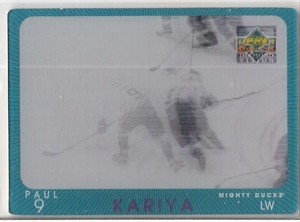 1997 UPPER DECK PAUL KARIYA DIAMOND VISION 