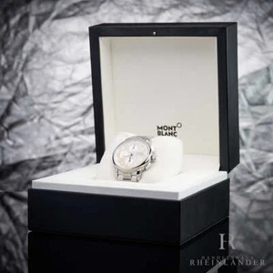 Montblanc Star Legacy 43mm Steel Automatic Chronograph Armbanduhr 126102 ID - Bild 1 von 5