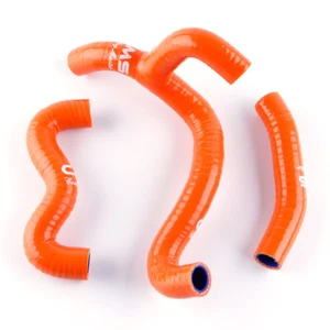 For 2012-2022 KTM 50SX 50 SX  SX Mini SXS Orange Silicone Radiator Hose Kit - Picture 1 of 9