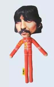 GEORGE HARRISON 15" DOLL Handmade Stuffed Plush Toy Action Figure The Beatles - Picture 1 of 1