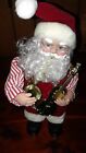 Vintage, Musical Santa with Saxophone Christmas Plays 17 Songs