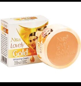 Nisa Lovely Gold Whitening Beauty Cream For Age Spots,Freckles,Pigmentation 30 g