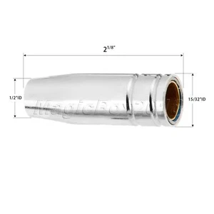 3Pcs/Set Mac Tools Mig Welder Conical Gas Nozzle Parts MW 130 135 175 Welding - Picture 1 of 11