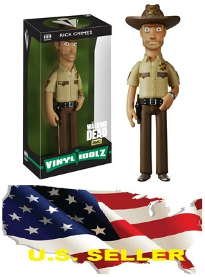 NUEVO FunKo Vinilo Idolz: Walking Dead - Rick Grimes Juguete Figura Envío desde EE. UU. Foto 1 de 4
