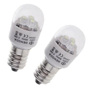 2pcs Ampoule LED De Machine à Coudre Domestique 0.5W Pour Frère Chanteur