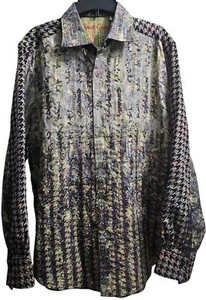 Robert Graham Herren Größe XL Classic Fit Limited Edition Schwarz Print 242/774 - Bild 1 von 10