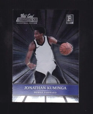 2021-22 Wild Card Alumination Jonathan Kuminga Rookie #ABC4 - Image 1 of 2