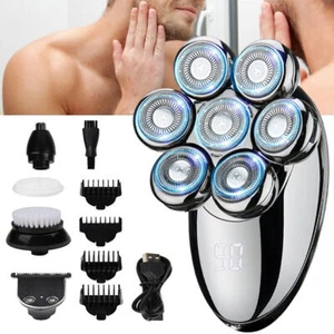 Best Bald Head Shaver Electric Shavers Razor Smooth Skull Cord Cordless Wet Dry - Picture 1 of 11