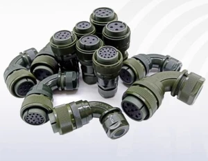 Codo de 9 pines 1 pieza para MS3108 20-18S Mitsubishi Servo Enchufe Yaskawa Delta - Imagen 1 de 1