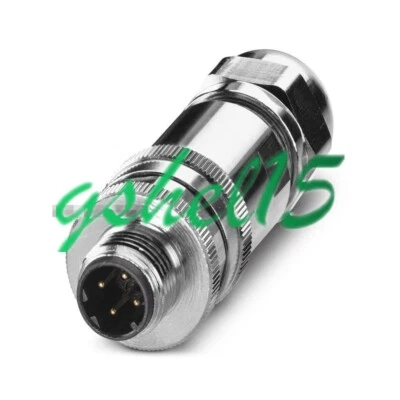 1PCS NEW Phoenix SACC-M12MSD-4CON-PG 9-SH 1521261 Data connector #HJ - Image 1 of 2