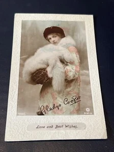 VINTAGE POSTCARD MISS GLADYS COOPER ENGLAND DAME FILM THEATRE ACTRESS - Picture 1 of 5